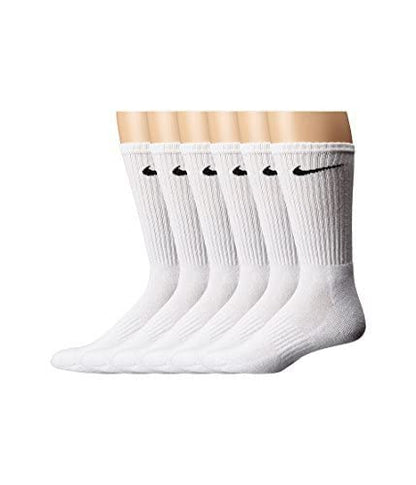 Nike unisex-adult Performance Cushion Crew Socks With Band (6 Pairs)