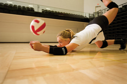 Tandem Sport Volleyball Elbow Pads - Volleyball Pads for Floor Burns and Bruises - Non-Bulky Volleyball Elbow Pads