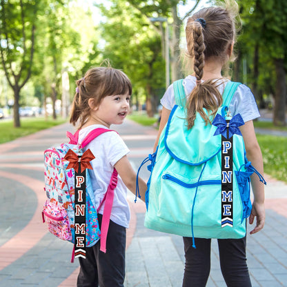 DEEKA Volleyball Pin Me Ribbon for Backpack Glitter Volleyball Keychain Bulk Volleyball Gifts