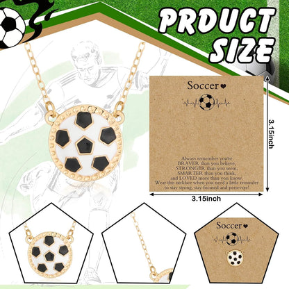 Quelay Sports Necklaces Bulk Team Valentine Gift, Jewelry Pendant Charm for Women Coach Party Favors