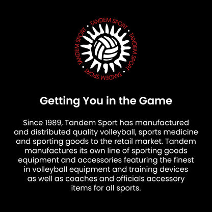 Tandem Sport Volleyball Elbow Pads - Volleyball Pads for Floor Burns and Bruises - Non-Bulky Volleyball Elbow Pads